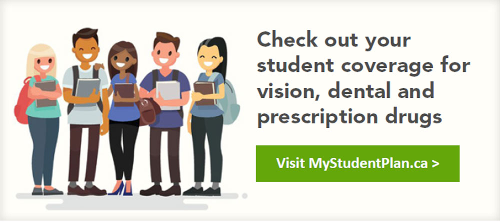 查看你的学生的视力，牙科和处方药保险